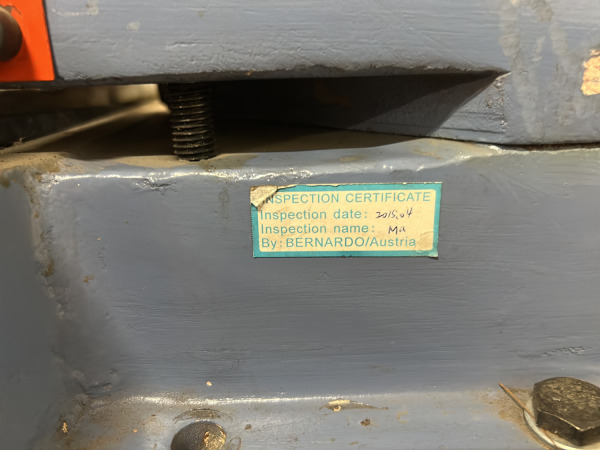 Bernardo handbediende hoeksnijder AK 150 – foto 4 – kavel bij XL Auctions