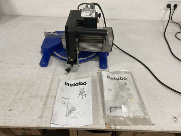 Metabo afkort- en verstekzaag 1600W KGS 301 – foto 5 – kavel bij XL Auctions