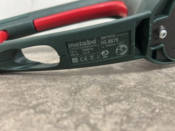 Metabo elektrische heggenschaar HS 8875 – foto 4 – kavel bij XL Auctions