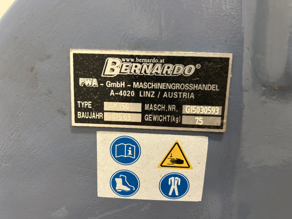Bernardo handbediende hoeksnijder AK 150 – foto 9 – kavel bij XL Auctions