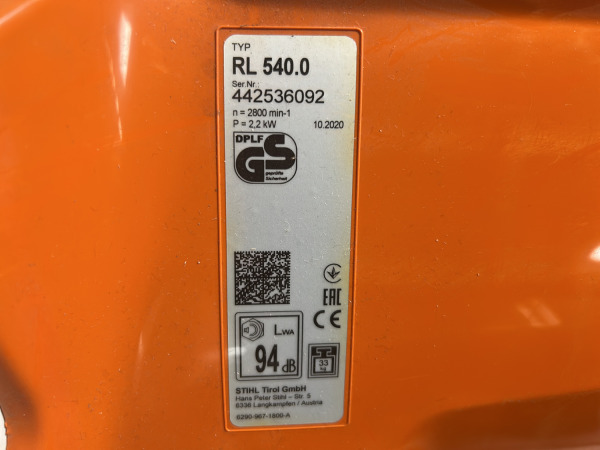Stihl benzine verticuteermachine RL 540 – foto 10 – kavel bij XL Auctions