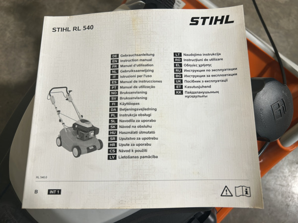 Stihl benzine verticuteermachine RL 540 – foto 11 – kavel bij XL Auctions