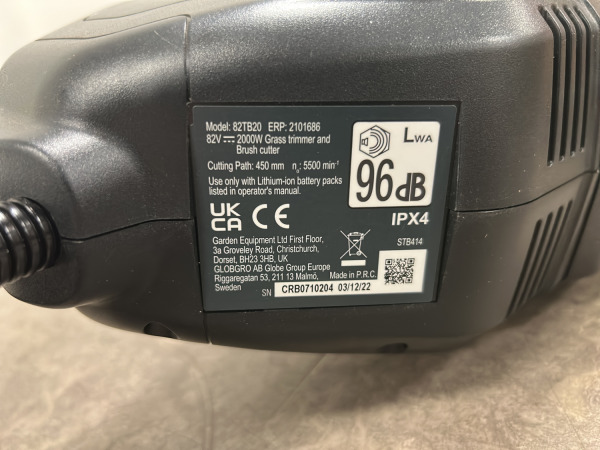 Cramer accu-bosmaaier 82V body 82TB20 – foto 7 – kavel bij XL Auctions