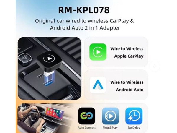 Luxe Premium Carplay Dongle – foto 2 – kavel bij XL Auctions