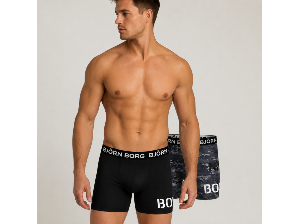 Bjorn Borg 2-Pack Performance Boxers - S – foto 2 – kavel bij XL Auctions