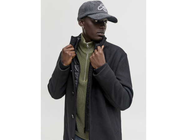 Jack & Jones Detroit Coat Jacket Dark Zwart - M – foto 7 – kavel bij XL Auctions