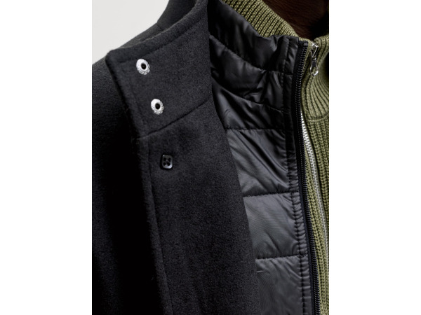 Jack & Jones Detroit Coat Jacket Dark Zwart - L – foto 6 – kavel bij XL Auctions