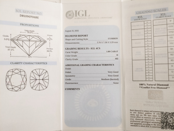1.33ct Diamond Ring – foto 7 – kavel bij XL Auctions