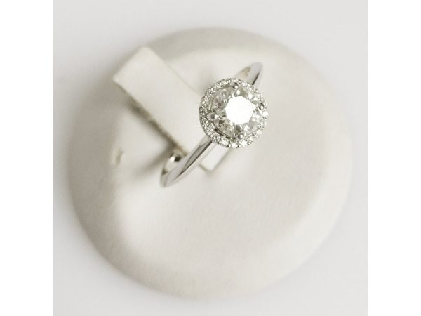 0.88ct Diamond Ring – foto 3 – kavel bij XL Auctions