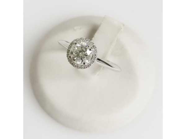 0.88ct Diamond Ring – foto 4 – kavel bij XL Auctions