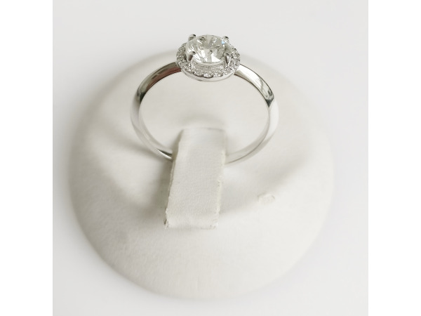 0.88ct Diamond Ring – foto 5 – kavel bij XL Auctions