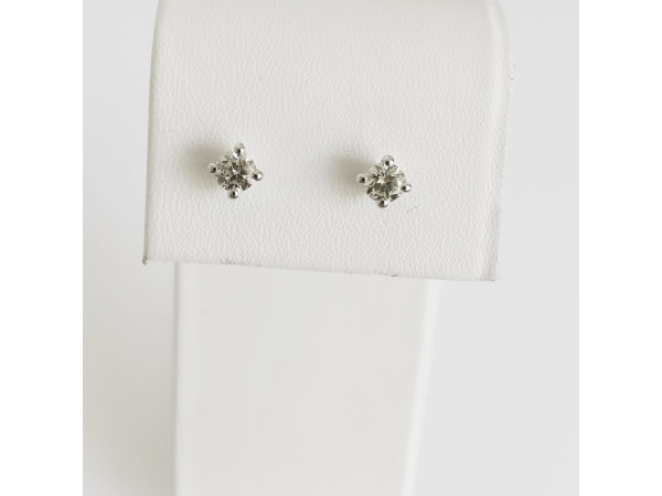 0.62ct Diamond Earrings – foto 2 – kavel bij XL Auctions