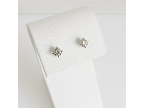 0.62ct Diamond Earrings – foto 3 – kavel bij XL Auctions