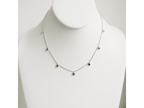0.65ct Ruby Necklace – foto 2 – kavel bij XL Auctions