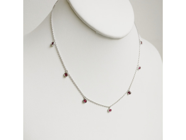 0.65ct Ruby Necklace – foto 3 – kavel bij XL Auctions