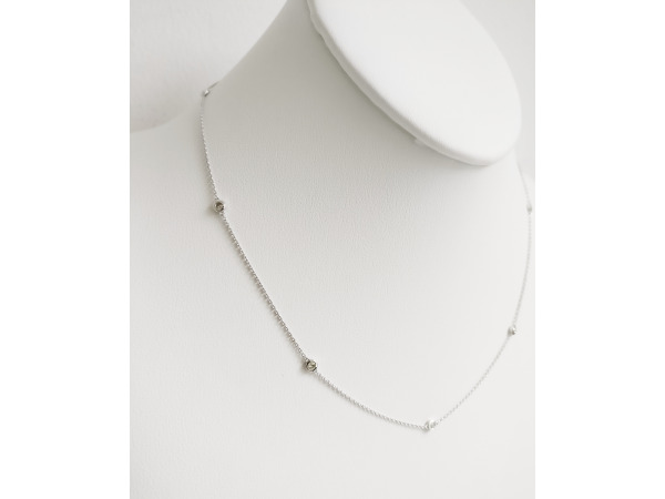 0.28ct Diamond Necklace – foto 3 – kavel bij XL Auctions