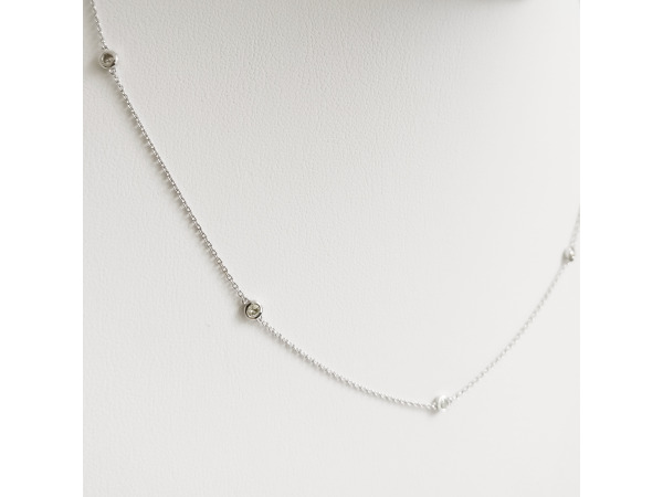 0.28ct Diamond Necklace – foto 4 – kavel bij XL Auctions