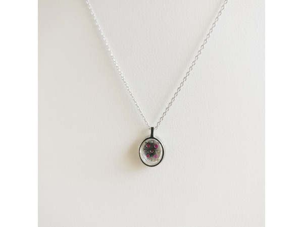 0.53ct Ruby and Diamond Necklace with Pendant – foto 5 – kavel bij XL Auctions