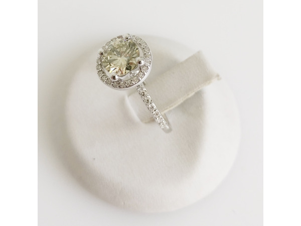 1.49ct Diamond Ring – foto 3 – kavel bij XL Auctions