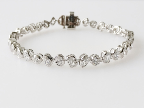 6.52ct Lab Grown Diamond Bracelet