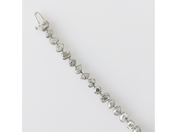 6.52ct Lab Grown Diamond Bracelet – foto 5 – kavel bij XL Auctions