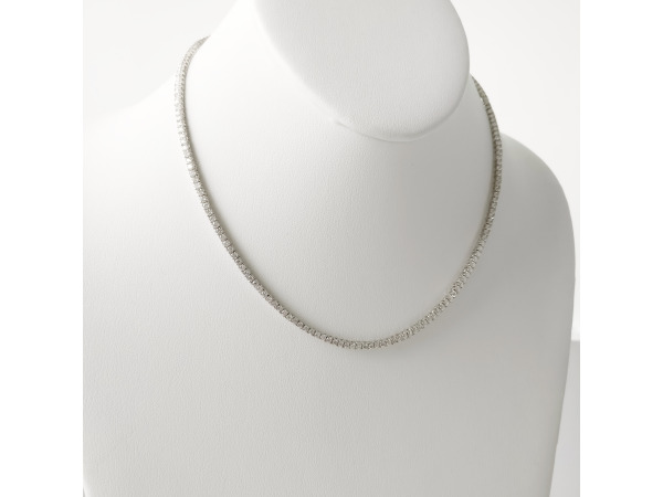 5.58ct Lab Grown Diamond Necklace – foto 5 – kavel bij XL Auctions