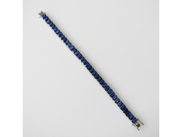 32.90ct Lab Grown Sapphire Bracelet – foto 3 – kavel bij XL Auctions