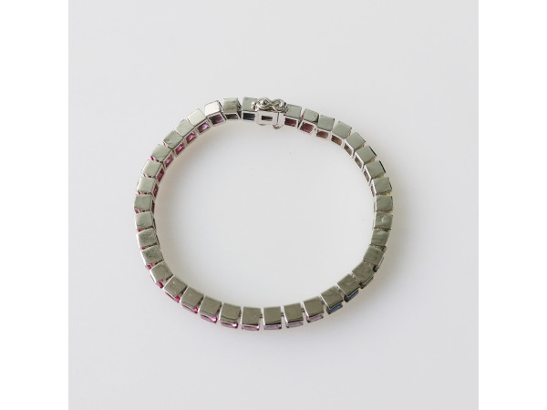 34.68ct Lab Grown Sapphire and Bracelet – foto 3 – kavel bij XL Auctions