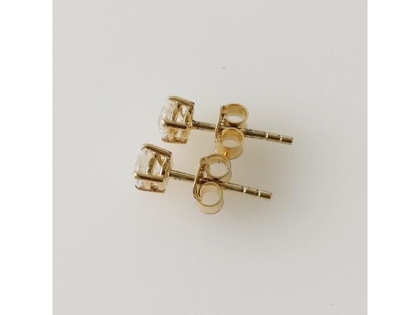 0.64ct Diamond Earrings – foto 3 – kavel bij XL Auctions