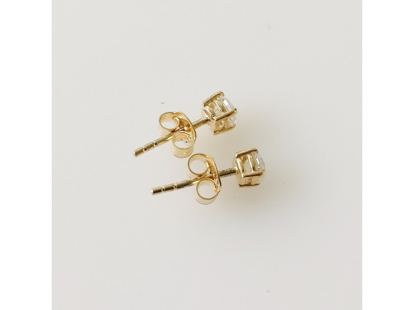 0.64ct Diamond Earrings – foto 4 – kavel bij XL Auctions