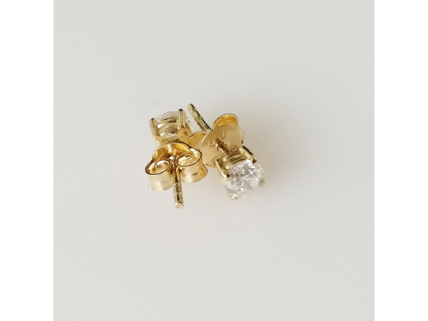 0.64ct Diamond Earrings – foto 5 – kavel bij XL Auctions