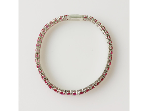 14.14ct Lab Grown Ruby and Bracelet – foto 2 – kavel bij XL Auctions