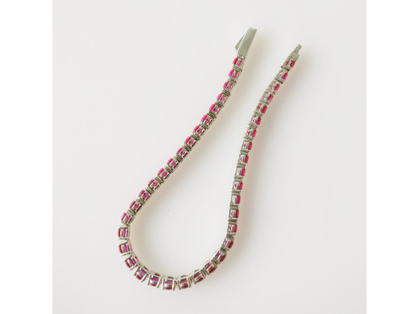 14.14ct Lab Grown Ruby and Bracelet – foto 5 – kavel bij XL Auctions