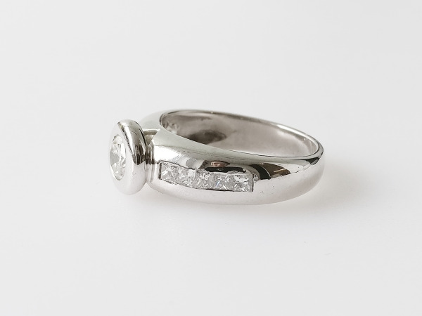 0.94ct Diamond Ring – foto 2 – kavel bij XL Auctions