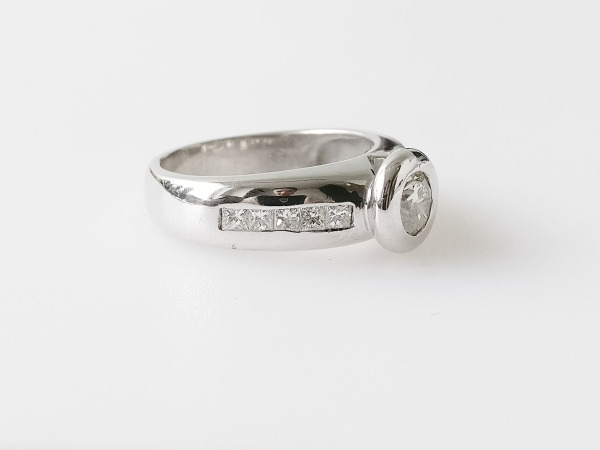 0.94ct Diamond Ring – foto 4 – kavel bij XL Auctions