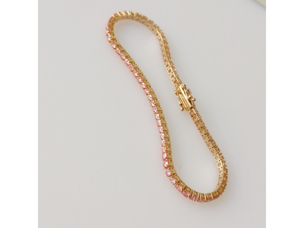3.92ct Lab Grown Diamond Bracelet – foto 3 – kavel bij XL Auctions