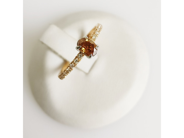 0.61ct Diamond Ring – foto 3 – kavel bij XL Auctions