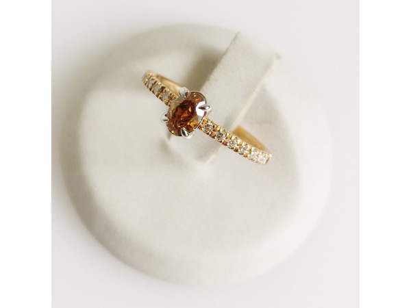 0.61ct Diamond Ring – foto 4 – kavel bij XL Auctions