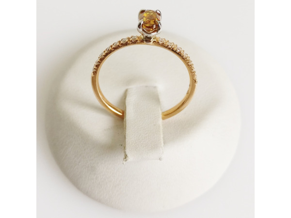 0.61ct Diamond Ring – foto 5 – kavel bij XL Auctions