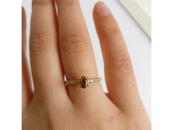0.61ct Diamond Ring – foto 7 – kavel bij XL Auctions