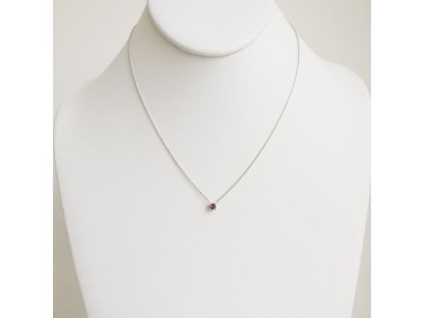 0.26ct Sapphire Necklace with Pendant – foto 3 – kavel bij XL Auctions