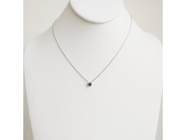 0.55ct Sapphire Necklace with Pendant – foto 2 – kavel bij XL Auctions