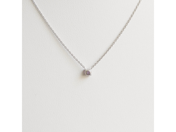 0.26ct Sapphire Necklace with Pendant – foto 6 – kavel bij XL Auctions