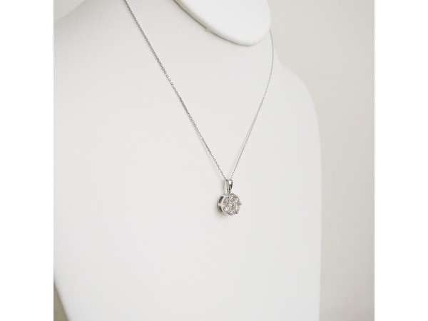 2.04ct Diamond Necklace with Pendant – foto 4 – kavel bij XL Auctions