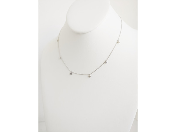 0.19ct Tanzanite and Diamond Necklace – foto 4 – kavel bij XL Auctions