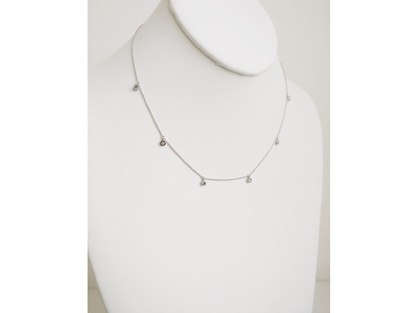 0.19ct Tanzanite and Diamond Necklace – foto 5 – kavel bij XL Auctions
