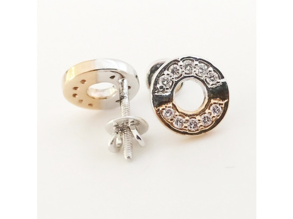 0.16ct Diamond Earrings – foto 5 – kavel bij XL Auctions