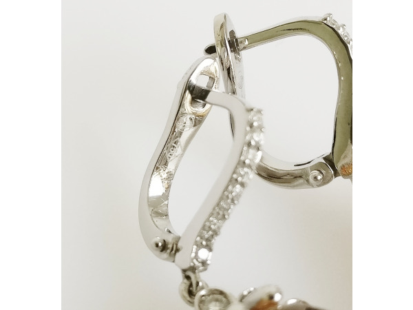 15.13ct Citrine and Diamond Earrings – foto 6 – kavel bij XL Auctions