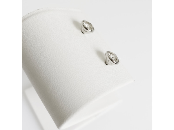 0.84ct Diamond Earrings – foto 5 – kavel bij XL Auctions