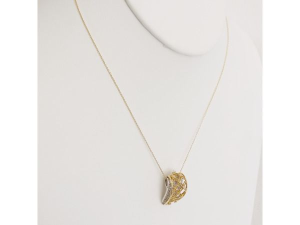 1.44ct Diamond Necklace with pendant – foto 3 – kavel bij XL Auctions